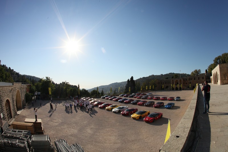 Ferrari Panorama Lebanon 2016 Ride